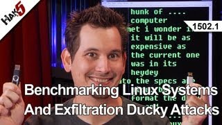 How to Benchmark Your Linux System Hak5 15021 [upl. by Nywg]