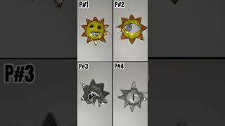 SPRUNKI MRSUN 🌞 1vs2vs3vs4SQUISCHY paper rek unboxing shorts squishy sprunki asmr sun [upl. by Yusuk314]