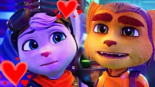 Ratchet And Rivet All Romantic Scenes  Ratchet amp Clank Rift Apart [upl. by Ettenwad]