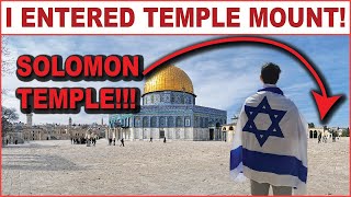 I FOUND SOLOMON TEMPLE EVIDENCE ON TEMPLE MOUNT [upl. by Aiehtela]