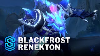 Blackfrost Renekton Wild Rift Skin Spotlight [upl. by Tomas214]