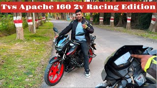 New Tvs Apache RTR 160 2V Racing Edition Detailed Review  Better Than Apache 160 4v [upl. by Tammara824]