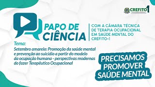 Está no ar mais um trecho da conversa que rolou no último Papo de Ciência do CREFITO1 [upl. by Serrell]