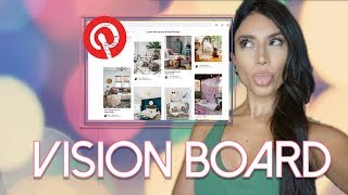 How to Use PINTEREST as a VISION BOARD [upl. by Otrebmuh]