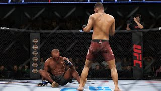 UFC 251  Jorge Masvidal vs Kamaru Usman Full Fight Highlights Welterweight Title UFC 3 Gameplay [upl. by Noirod472]