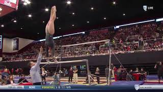 Norah Flatley UCLA 2019 Bars vs Stanford 9825 [upl. by Metsky98]