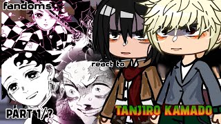 fandoms react to each other  tanjiro kamado  part 1  gcrv  READ DESC [upl. by Niroht]