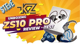 Les meilleurs Earbuds  KZ ZS10 PRO Unboxing  Test [upl. by Arahc]