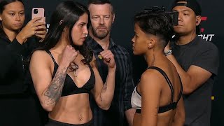 Polyana Viana vs Iasmin Lucindo  FaceOff  UFC Fight Night Luque vs dos Anjos  rWMMA [upl. by Onairotciv]