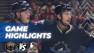 Cleveland Monsters vs Grand Rapids Griffins  Game Highlights Oct 27th [upl. by Norvun290]