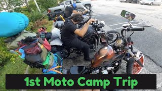 First moto camping trip with the boys  Part 1 [upl. by Em]