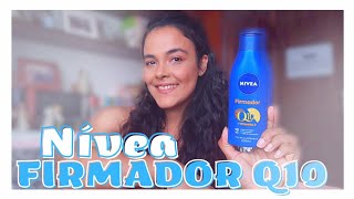 HIDRATANTE NÍVEA FIRMADOR Q10 COM VITAMINA C  RESENHA [upl. by Niwde]