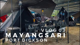 VLOG 3  PD MAYANGSARI CAMPSITE  VIDALIDO MX PRO [upl. by Ardeth]