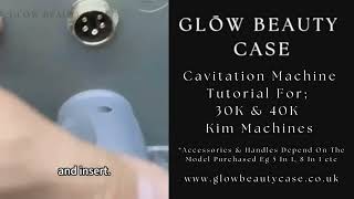 Cavitation Machine Set Up Tutorial With Tips  Suitable For The 30K amp 40K Kim Slim Models [upl. by Steel]