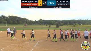 Cedar Falls Tigers vs MN SE Flyers 16U 20230804 [upl. by Hasina795]