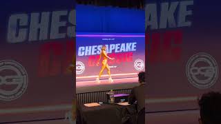 First time ever on stage debut bikini chesapeakeclassic [upl. by Adnolat]