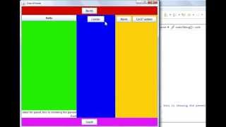 Java programming part 63 GUI  Adding Panels within Panels and setting Layout manager [upl. by Durkin]