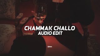 chammak challo  akon hamsika lyer 「edit audio」 [upl. by Melisa969]