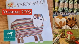 YARNDALE WOOL FESTIVAL 2023  A Walk Round  Lots Of Woolly Goodies [upl. by Alrep]