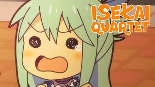 Aquas First Day of School  ISEKAI QUARTET [upl. by Angell]