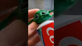 SECRET ALIEN 👽 TOYS Inside Colgate Toothpaste shorts colgate trending [upl. by Blondell]