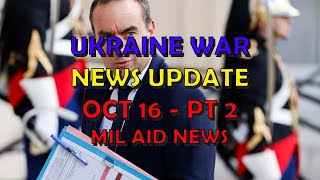 Ukraine War Update NEWS 20241016b Military Aid News [upl. by Mushro]