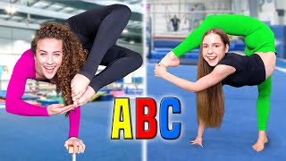 ABC EXTREME Flexibility Challenge VS Anna Mcnulty [upl. by Aerdnaed601]