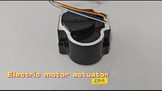 It is an actuator that uses an electric motor as a power sourceElectric motor actuator [upl. by Press220]