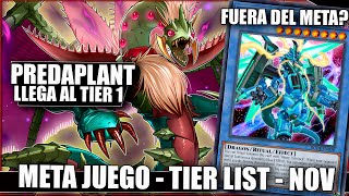 PREDAPLANTA LLEGA AL TIER 1 Y BORREL FUERA DE LA TIER  METAJUEGO TIER LIST  DuelLinks YuGiOh [upl. by Aivlis]