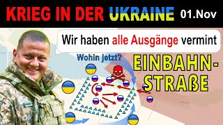 01NOVEMBER 80 VERLUSTE  Russischer Angriff GEHT KOMPLETT SCHIEF  UkraineKrieg [upl. by Destinee726]