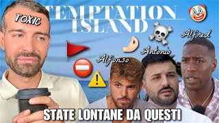 ANALISI DEGLI UOMINI DI MRDA DI TEMPTATION ISLAND  Spillin’ the tea🥤288366 [upl. by Esoj43]