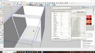 Sketchup  Desenhando um armário dinâmico  parte  5 [upl. by Lama]