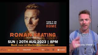 Ronan Keating Live in Singapore 2023 [upl. by Rafaelof]