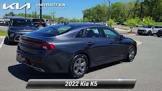 Certified 2022 Kia K5 LXS Durham NC K5694 [upl. by Minnaminnie633]