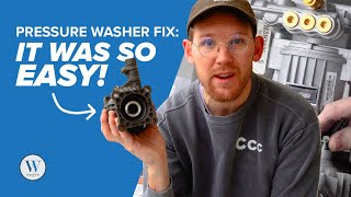 Simpson Pressure Washer Pump Replacement  Easy DIY Fix for Frozen Pumps [upl. by Curt577]