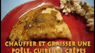 Crêpes vegan aux fleurs dacacia [upl. by Annovoj]