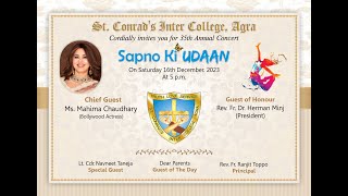 35th Annual Day  StConrads Inter CollageAgra 20232024 [upl. by Auric]