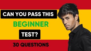 Test Your Spanish Level  A1 Spanish  Spanish Level Test [upl. by Nairret182]