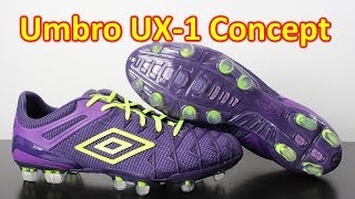 Umbro UX1 Concept BlackberrySafety Yellow  Unboxing  On Feet [upl. by Kcirederf]