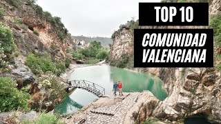 TOP 10 Comunidad Valenciana  Lugares que no te puedes perder [upl. by Namrehs]