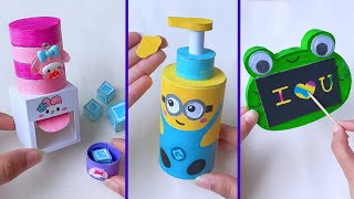 Paper craftEasy craft ideas miniature craft  how to make DIYschool projectTonni art and craft [upl. by Nagear]