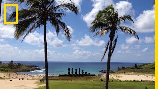 The Mysteries of the Moai on Easter Island  National Geographic [upl. by Nonnahsal777]