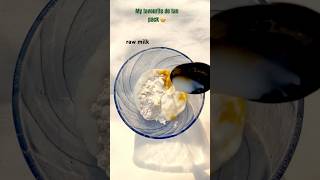 easiest diy tan removal 🤫 shorts shortsfeed skincare trending diy [upl. by Purington]