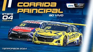 STOCK CAR 2024 AO VIVO  4ª ETAPA  CORRIDA PRINCIPAL  CASCAVEL PR [upl. by Humo]