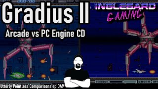 Gradius II Arcade vs PC Engine Super CD [upl. by Eilata]