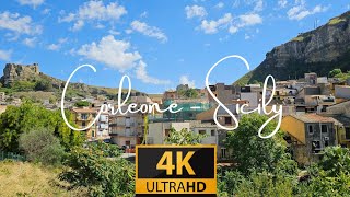 Afternoon Walk through Corleone in Sicily 4K [upl. by Ainod502]