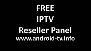 iptv reseller panel [upl. by Schinica]