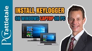 Install Keylogger on Windows Laptop or PC [upl. by Idnahr]