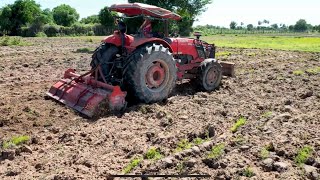 Kubota m6040 Tractor Farmer khmer [upl. by Nannaihr988]