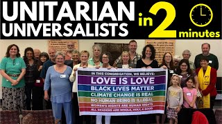 Unitarian Universalists Explained in 2 Minutes [upl. by Malissia]